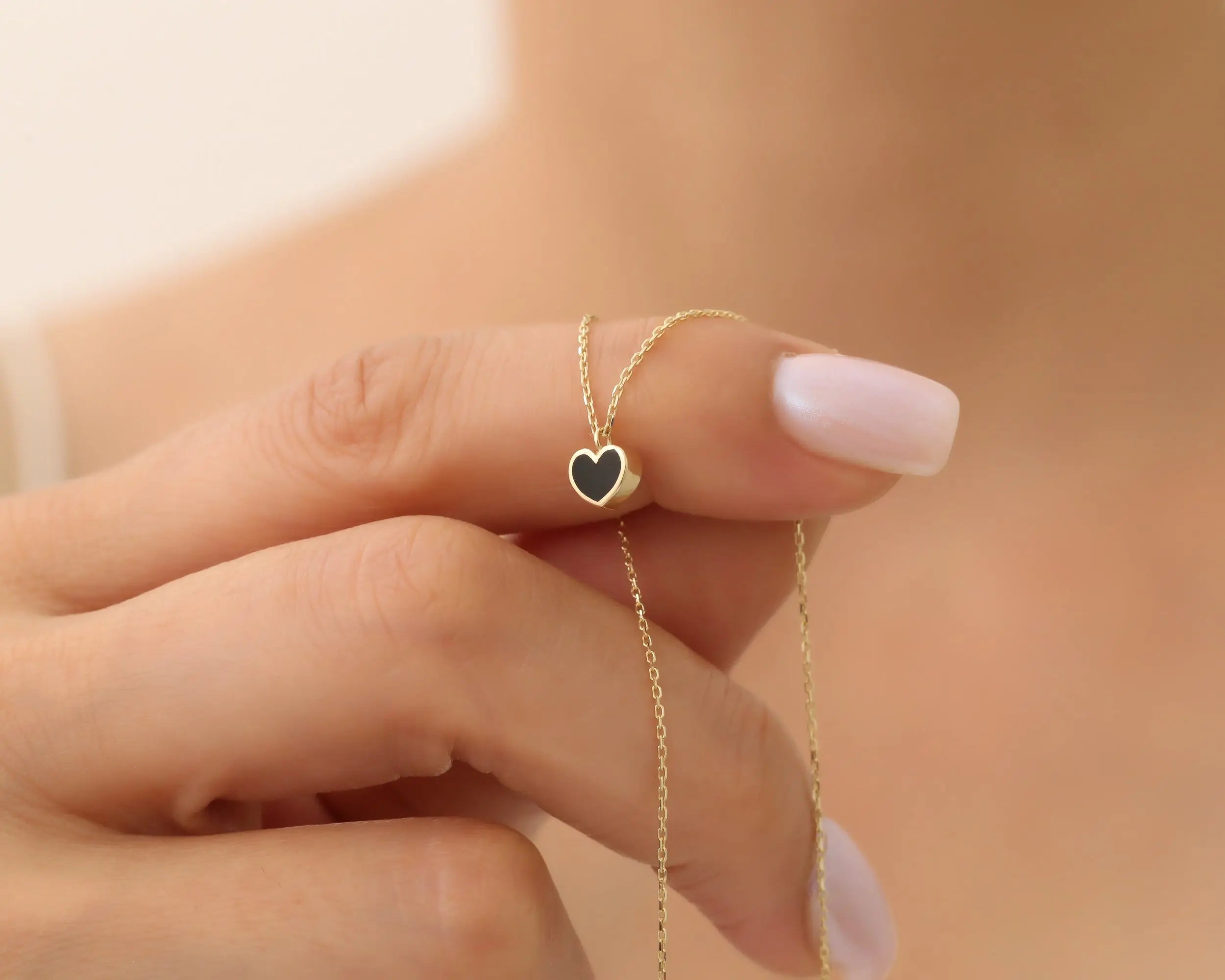 Gold Minimalist Enamel