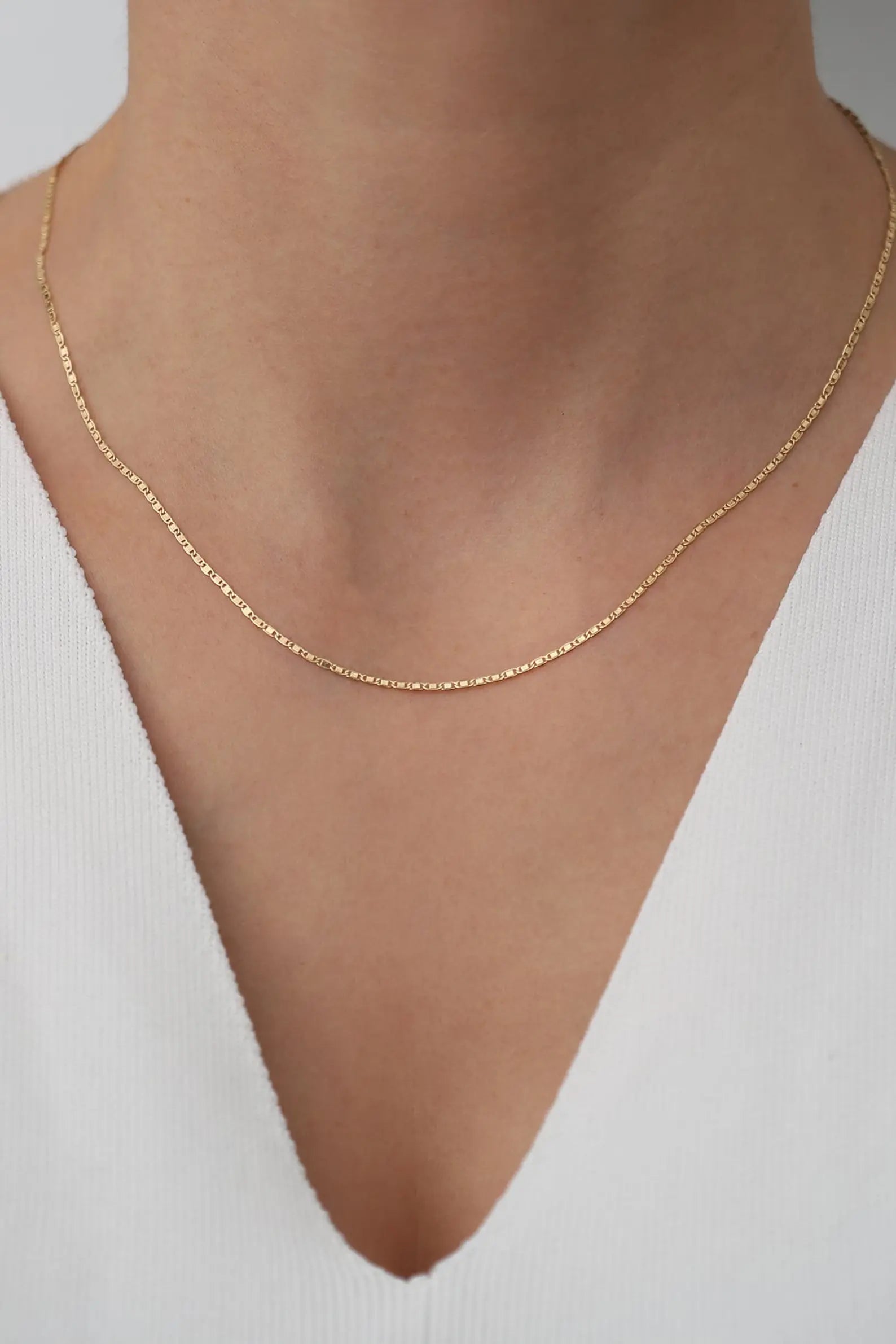 14K Solid Gold Angel's Wing Necklace