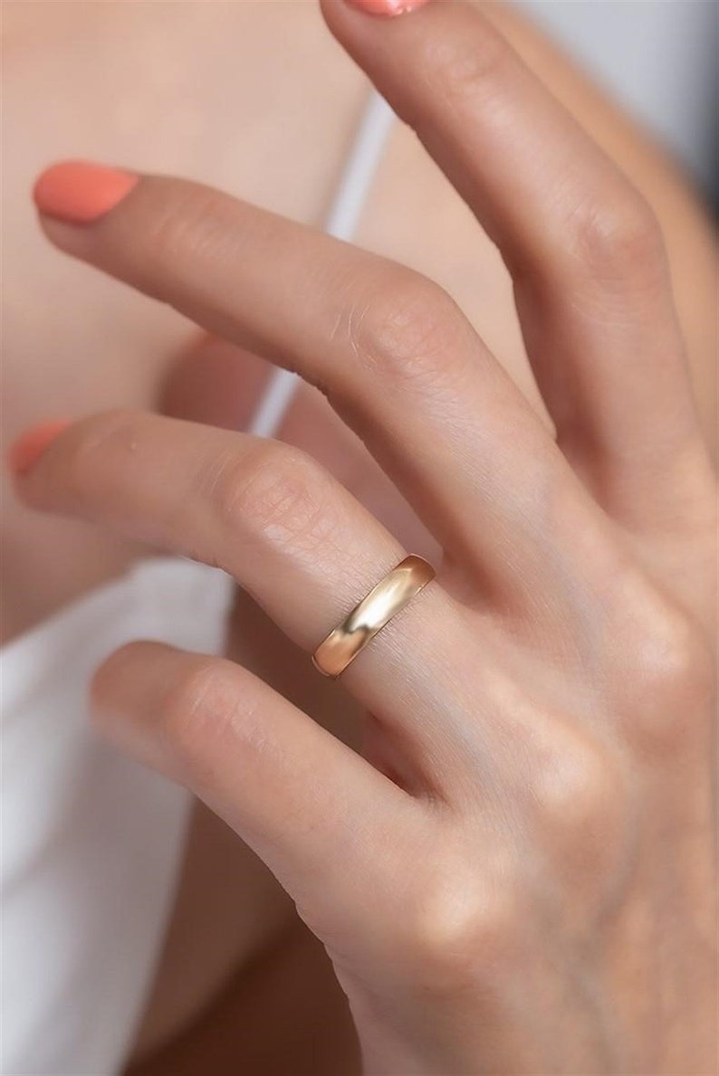14k Gold Wedding Ring | Classic Rings for Men, Women | Varto Jewelry